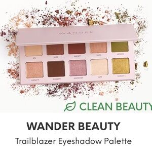 Wander Beauty Trailblazer Eyeshadow Palette 10 Shades Neutrals & Emeralds SEALED
